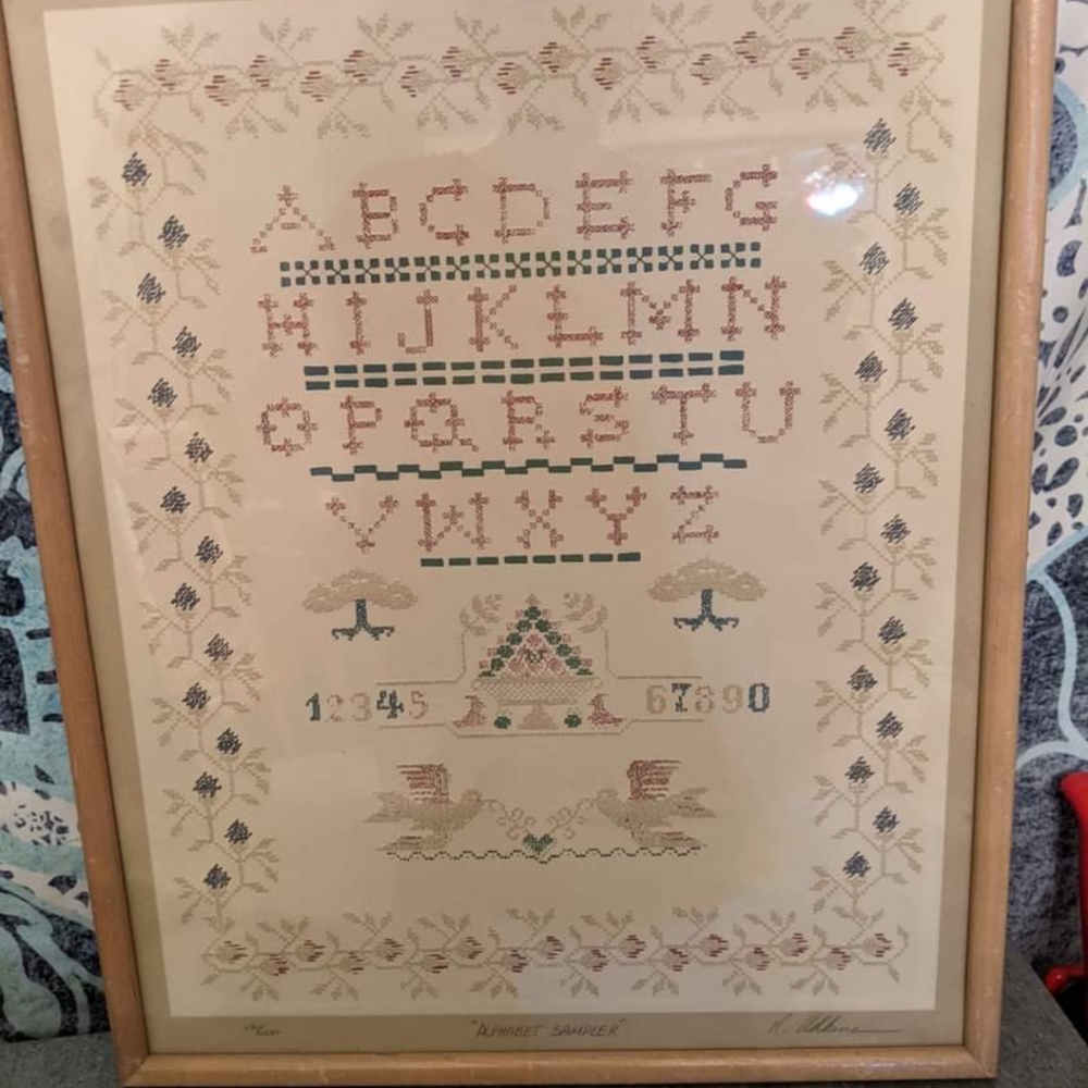 Signed Limited Edition 591/2500 "Alphabet Sampler"